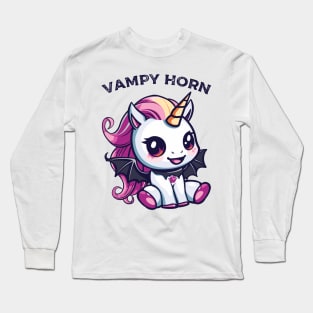 Vampy Horn Long Sleeve T-Shirt